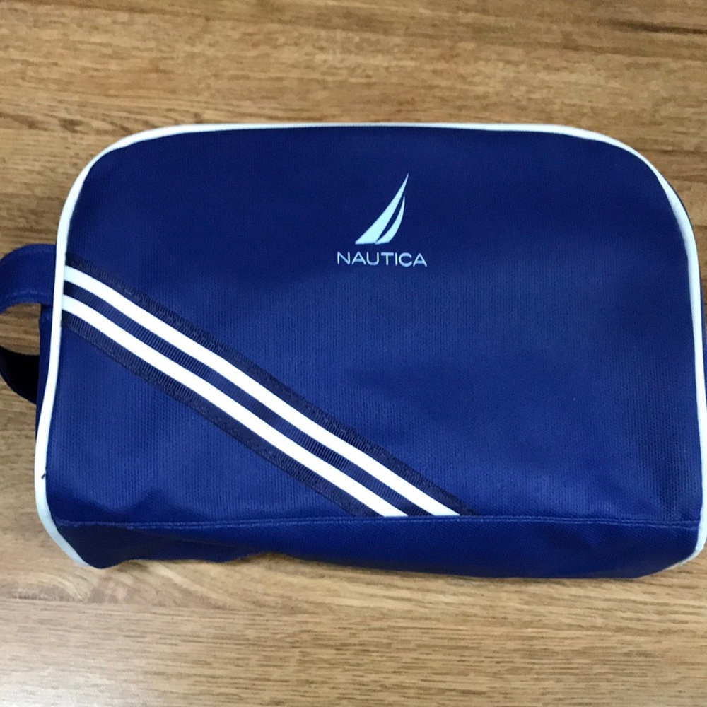 Nautica Shaving Kit Holder Travel Bag